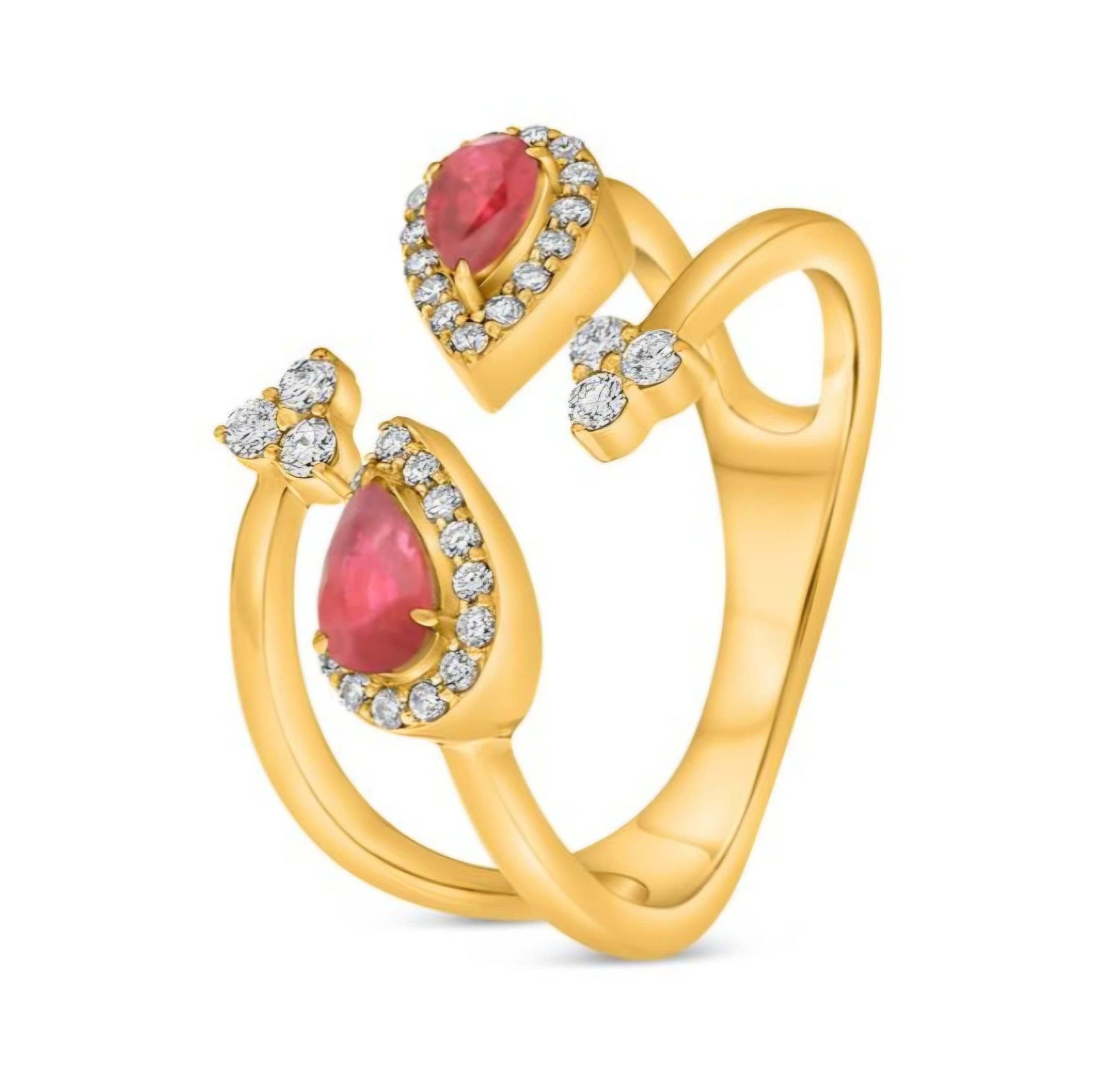 Rosé Duala Empress Ring - Image 2