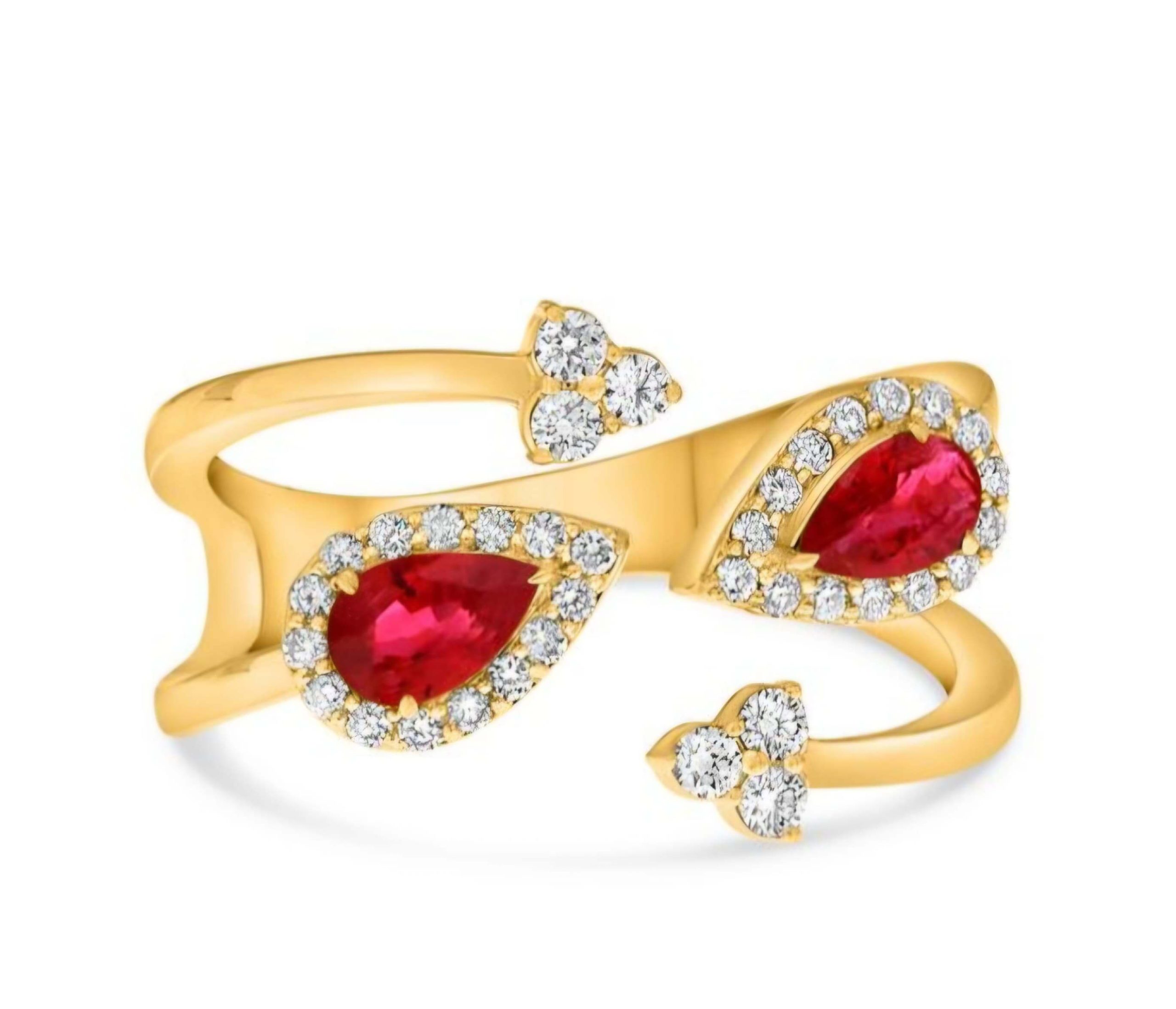 Rosé Duala Empress Ring