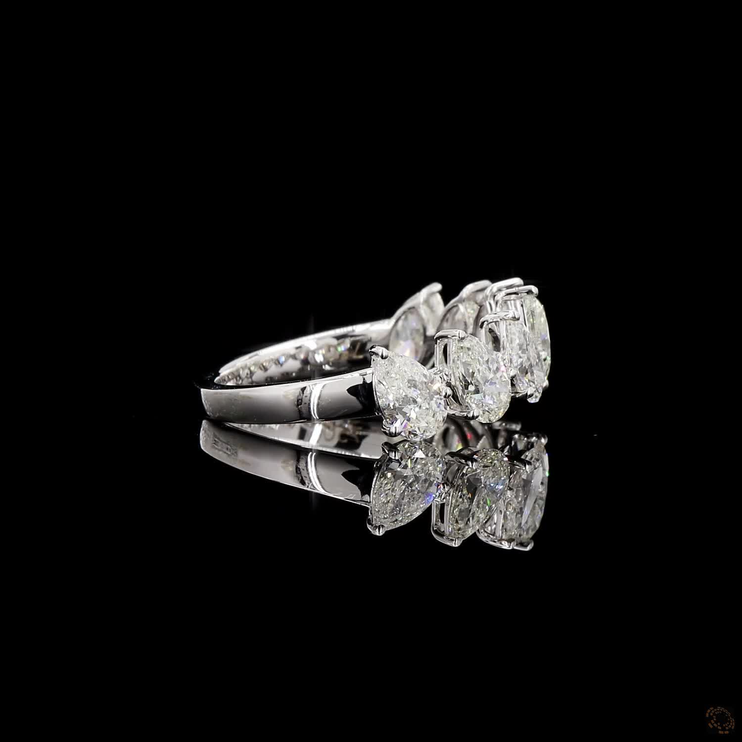 Marquise Radiant Crown Ring - Image 8