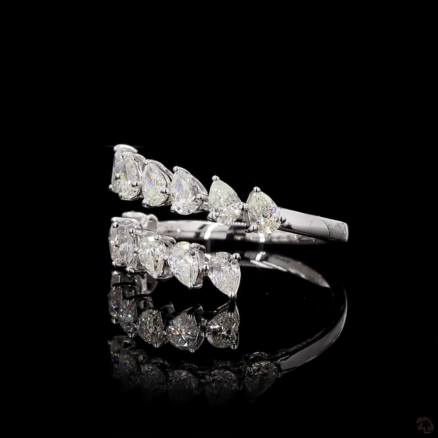 Celestara Pearline Arc Ring - Image 3