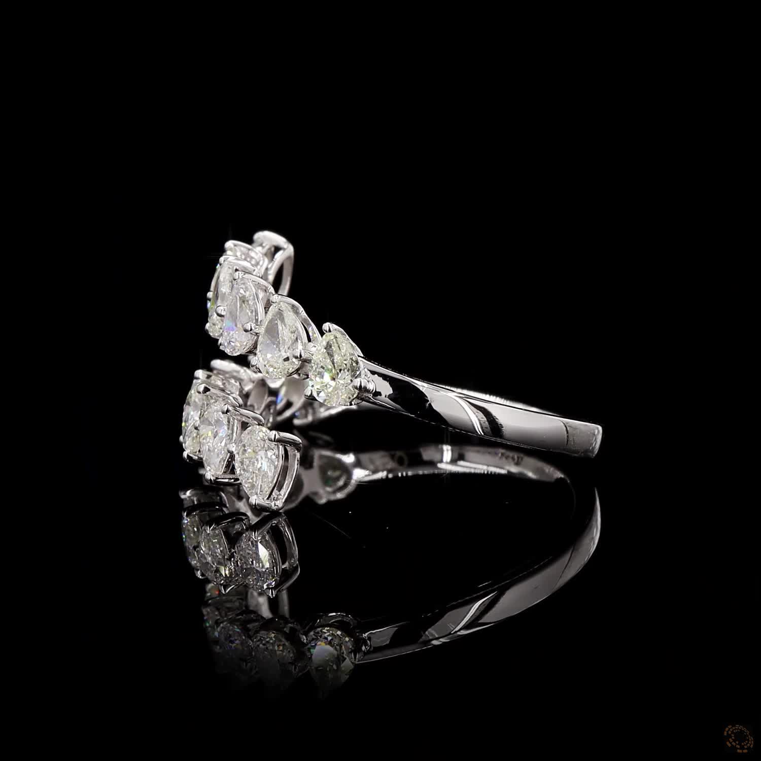 Celestara Pearline Arc Ring - Image 4