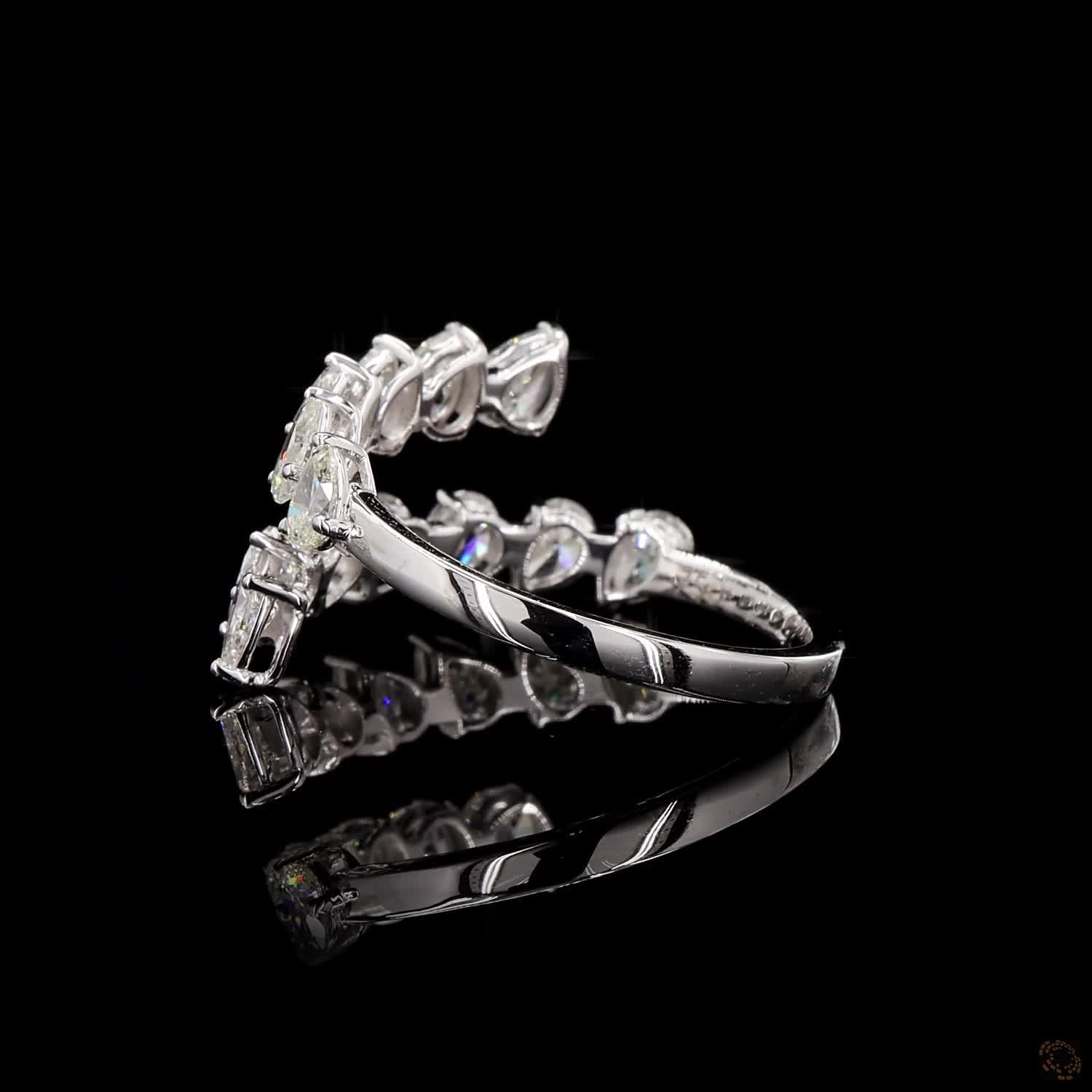 Celestara Pearline Arc Ring - Image 5