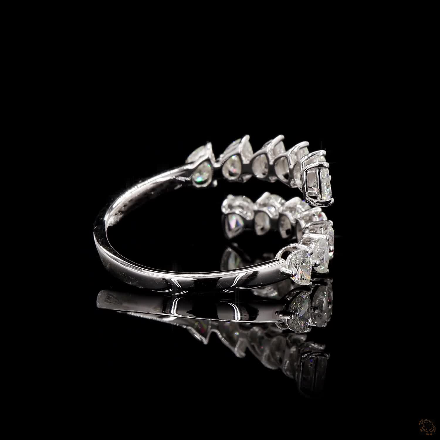 Celestara Pearline Arc Ring - Image 7