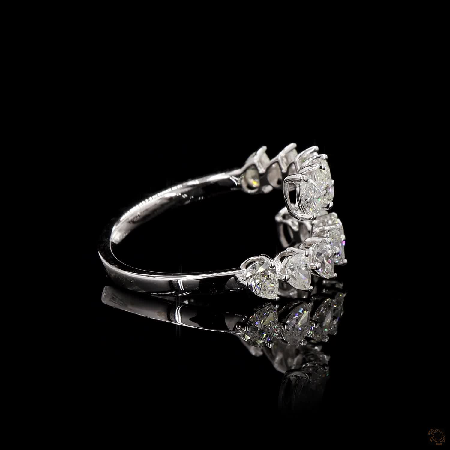 Celestara Pearline Arc Ring - Image 8