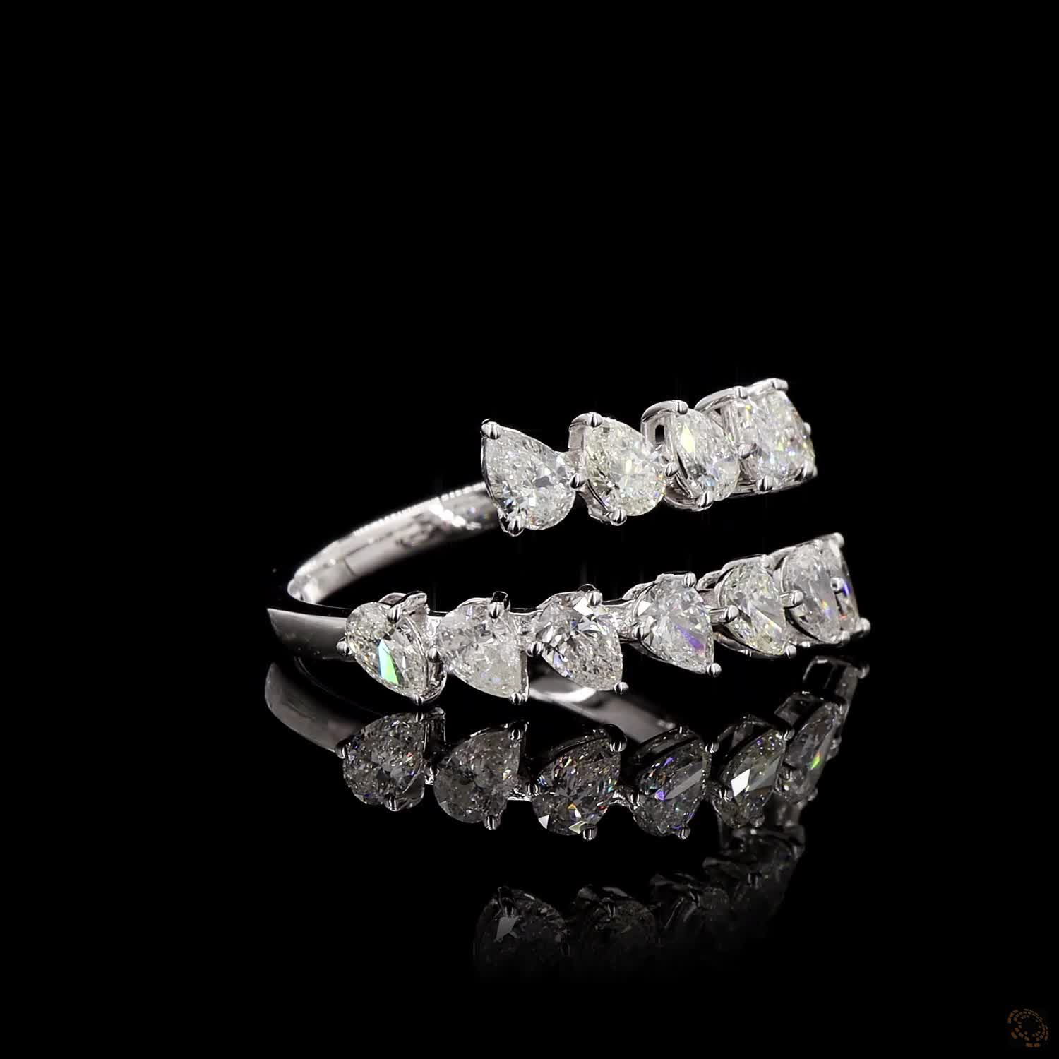 Celestara Pearline Arc Ring - Image 9